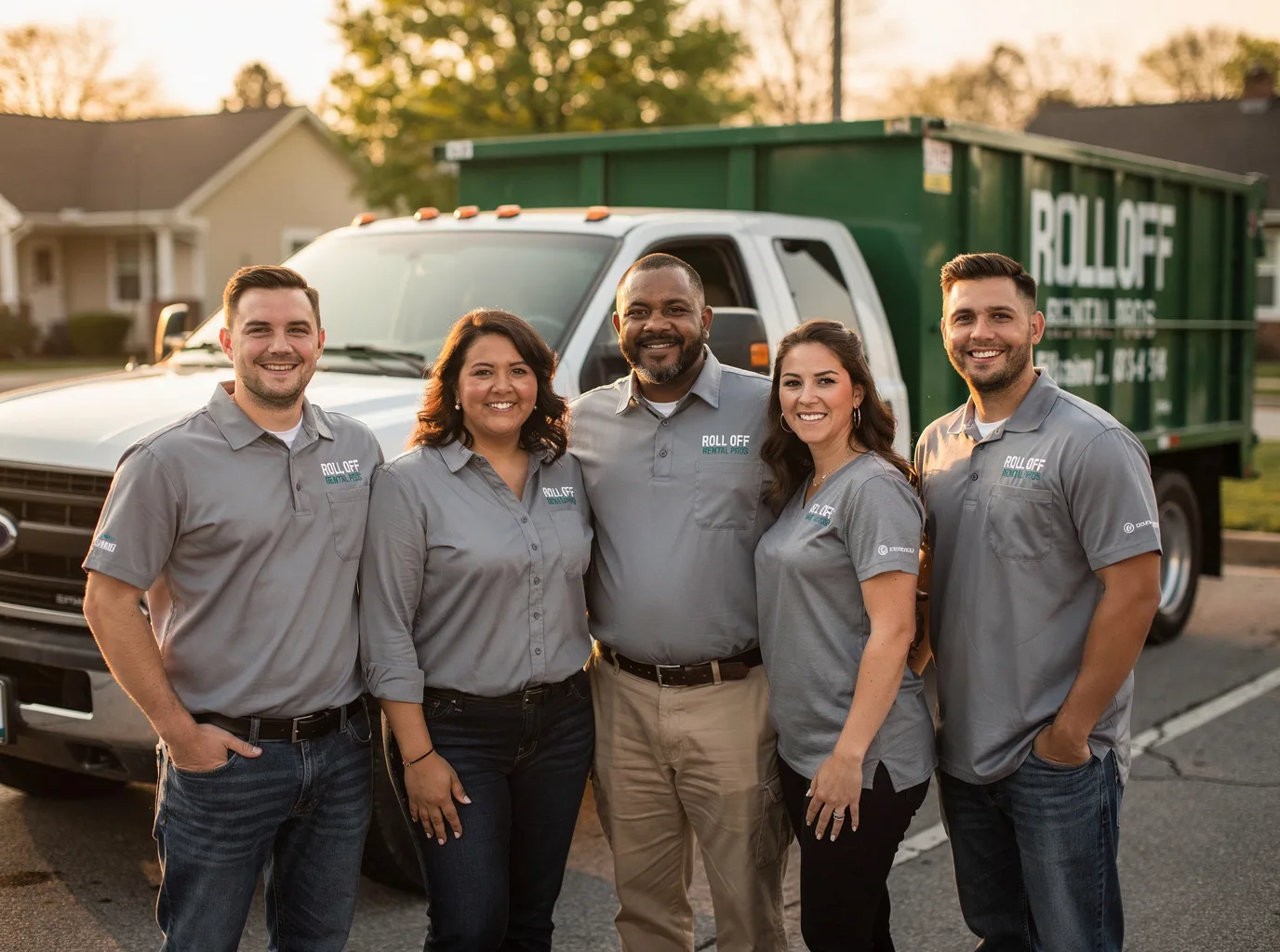 Roll Off Dumpster Rental company in Vanderbilt, TX